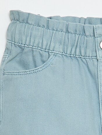 Pantalon en denim coupe mom