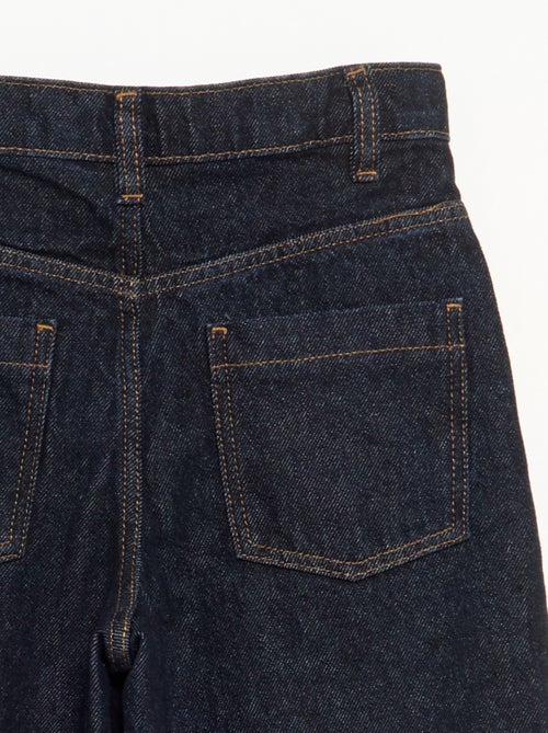Pantalon en denim forme barrel - Kiabi