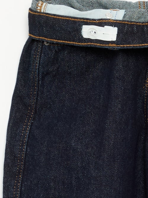Pantalon en denim forme barrel - Kiabi