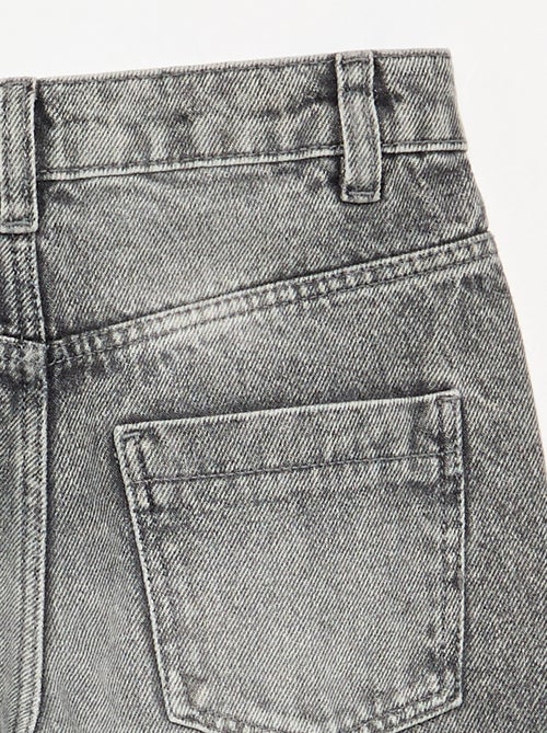 Pantalon en denim forme barrel - Kiabi