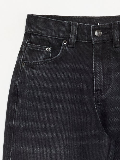 Pantalon en denim forme barrel - Kiabi
