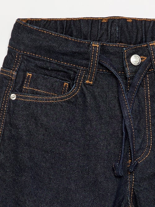 Pantalon en denim forme large - Kiabi Pantalon en denim forme large - Kiabi