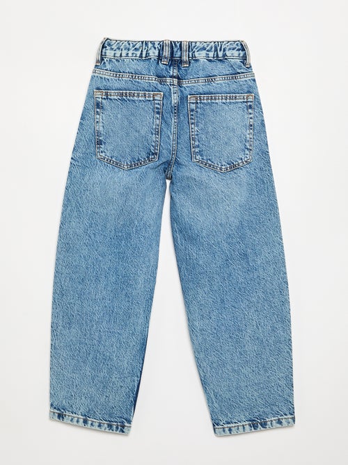 Pantalon en denim forme large - Kiabi Pantalon en denim forme large - Kiabi
