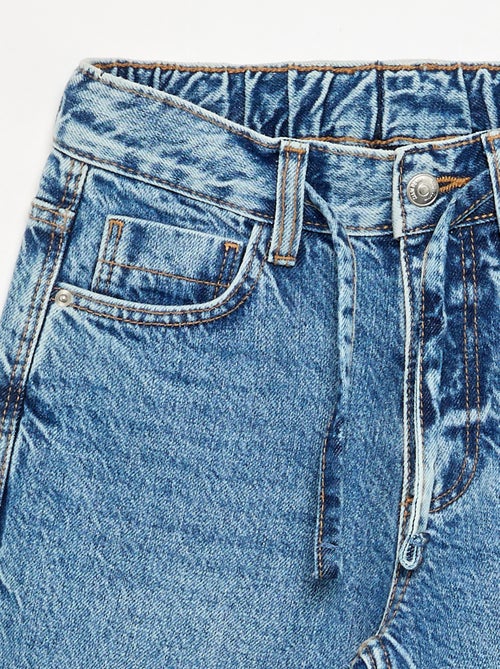 Pantalon en denim forme large - Kiabi Pantalon en denim forme large - Kiabi