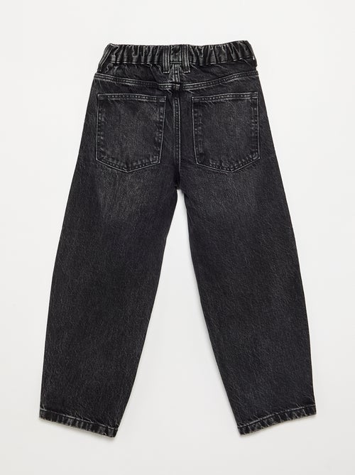 Pantalon en denim forme large - Kiabi