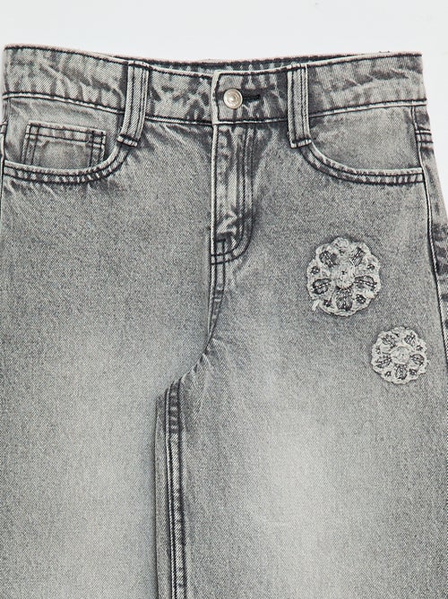 Pantalon en denim - Kiabi