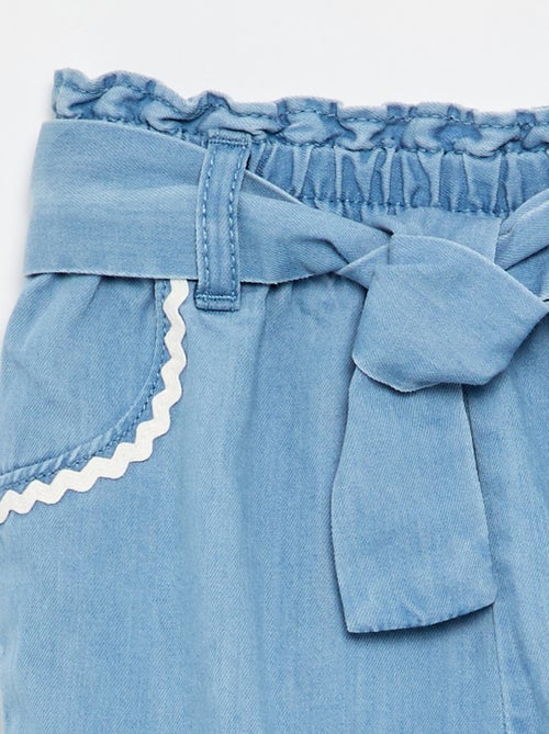 Pantalon en denim léger - Kiabi Pantalon en denim léger - Kiabi