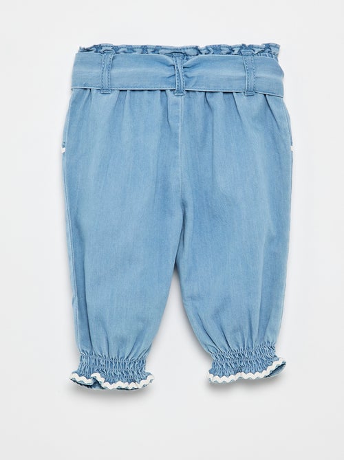 Pantalon en denim léger - Kiabi