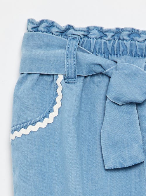 Pantalon en denim léger - Kiabi