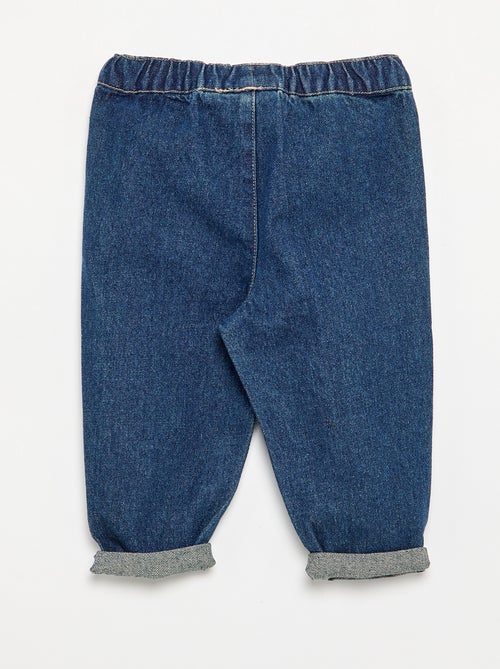Pantalon en denim 'Mickey' 'Disney' - Kiabi Pantalon en denim 'Mickey' 'Disney' - Kiabi