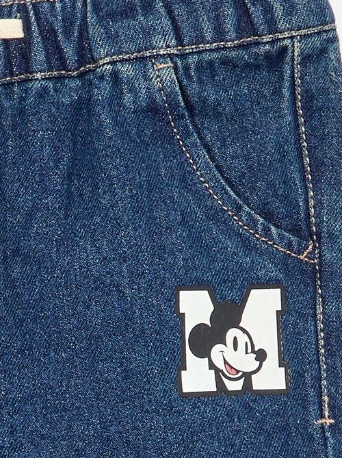 Pantalon en denim 'Mickey' 'Disney' - Kiabi Pantalon en denim 'Mickey' 'Disney' - Kiabi