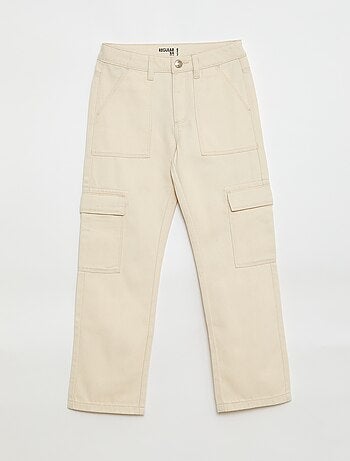 Pantalon en denim multipoches