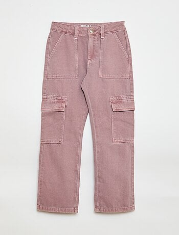 Pantalon en denim multipoches