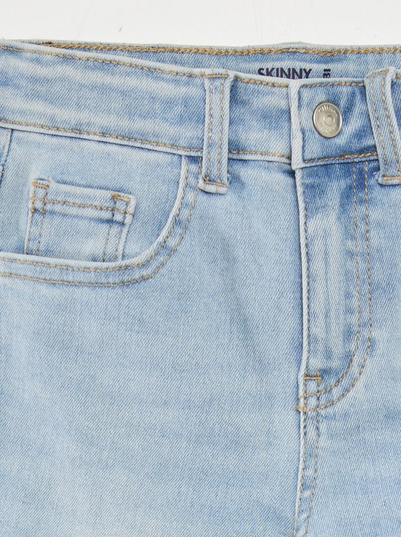 Pantalon en denim skinny Bleach - Kiabi