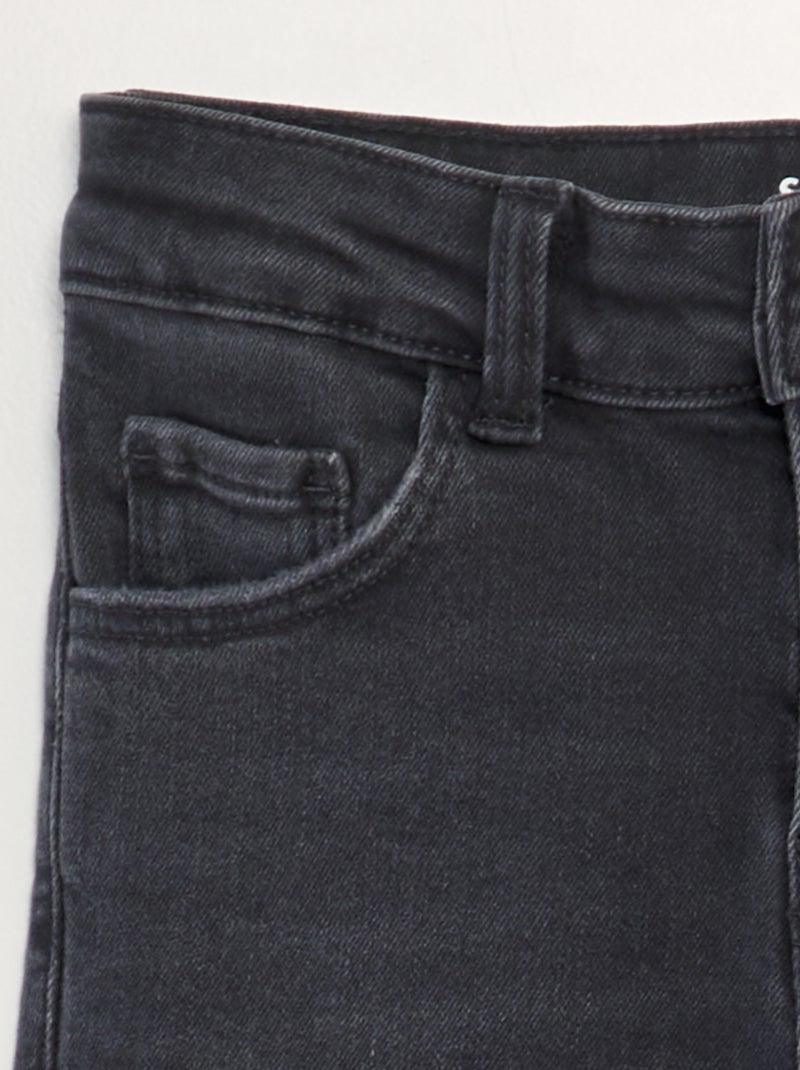 Pantalon en denim skinny Noir - Kiabi