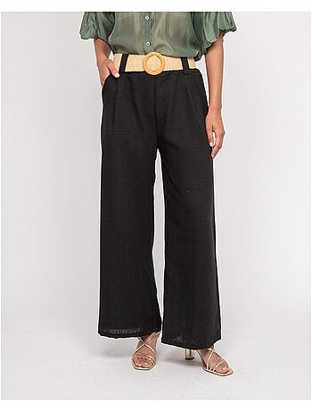 Pantalon en ELOUVE-riem