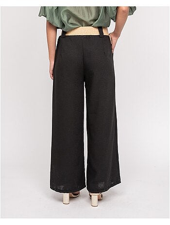 Pantalon en ELOUVE-riem