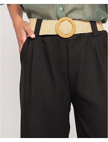 Pantalon en ELOUVE-riem