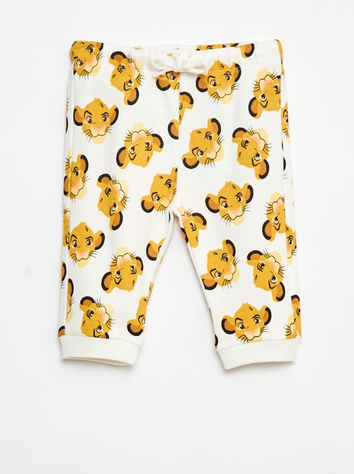 Pantalon en french terry 'Disney' - Kiabi