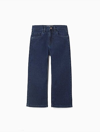 Pantalon en jean à coupe droite avec 5 poches
