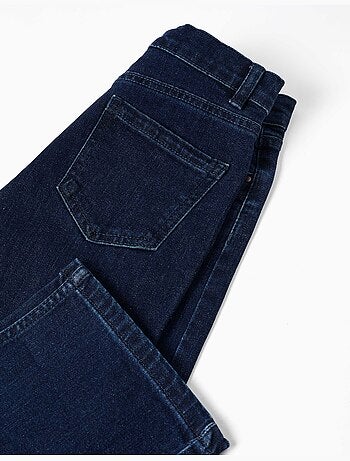 Pantalon en jean à coupe droite avec 5 poches