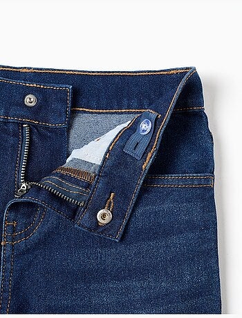 Pantalon en jean à coupe droite