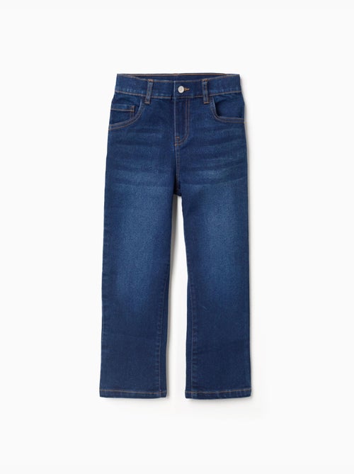 Pantalon en jean à coupe droite - Kiabi