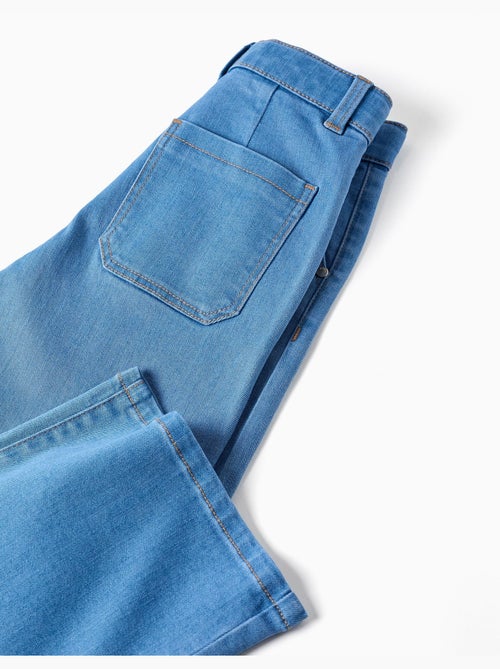 Pantalon en jean à jambes larges - Kiabi Pantalon en jean à jambes larges - Kiabi