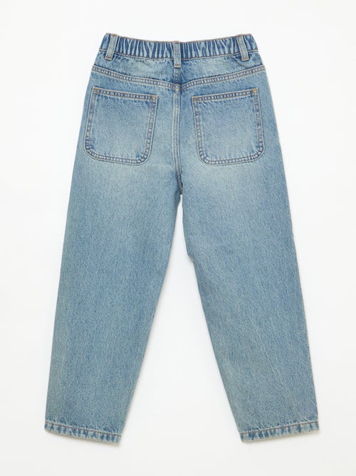 Pantalon en jean coupe confortable - Kiabi