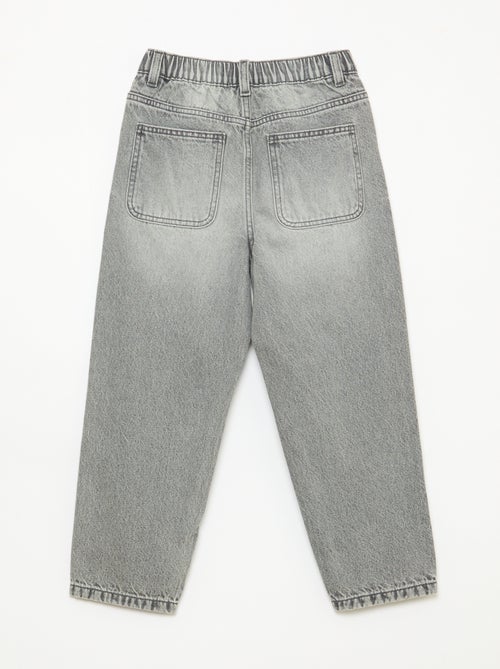 Pantalon en jean coupe confortable - Kiabi
