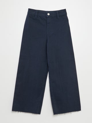 Pantalon en jean coupe large / wide leg