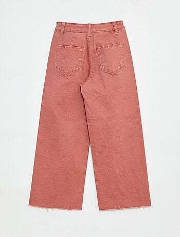 Pantalon en jean coupe large / wide leg