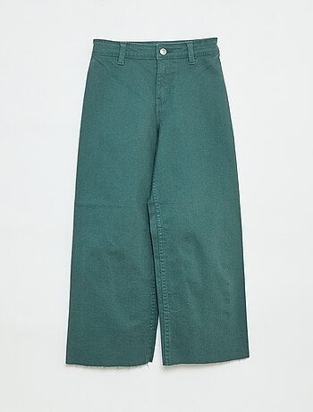 Pantalon en jean coupe large / wide leg