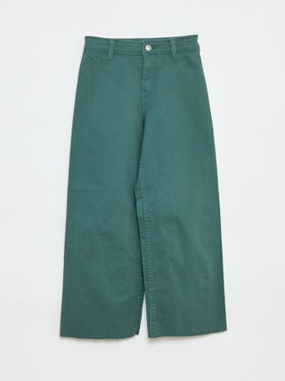 Pantalon en jean coupe large / wide leg