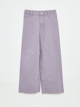 Pantalon en jean coupe large / wide leg