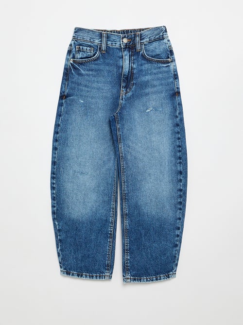 Pantalon en jean large - Kiabi