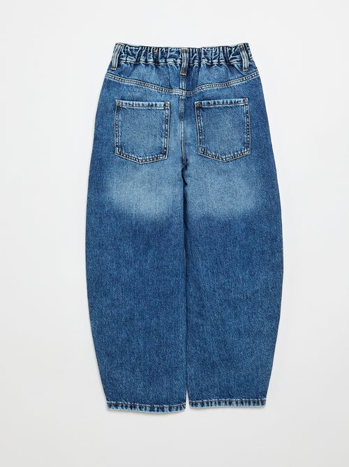 Pantalon en jean large - Kiabi