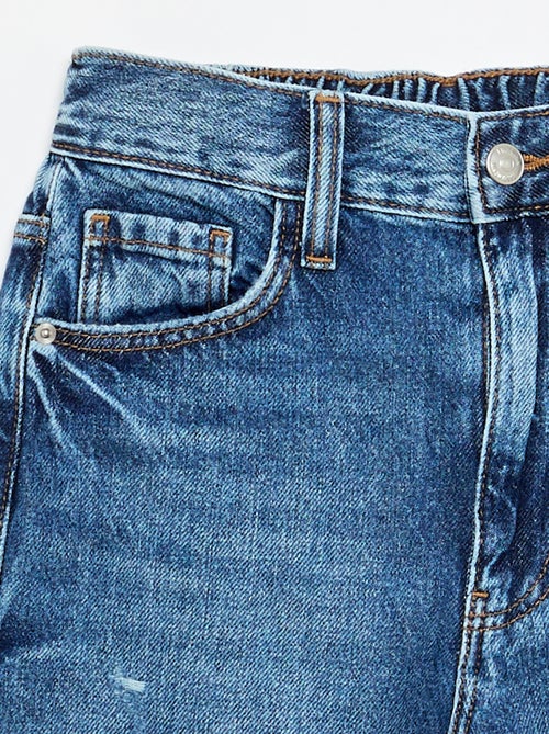Pantalon en jean large - Kiabi