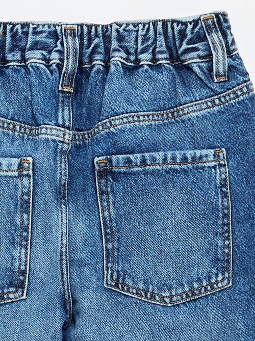 Pantalon en jean large - Kiabi