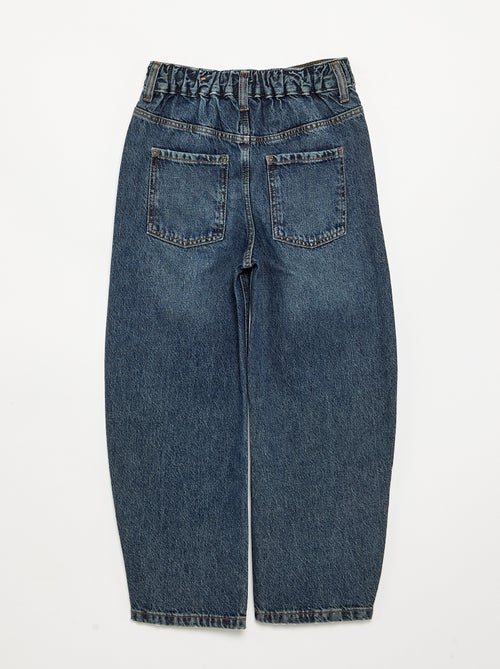 Pantalon en jean large - Kiabi