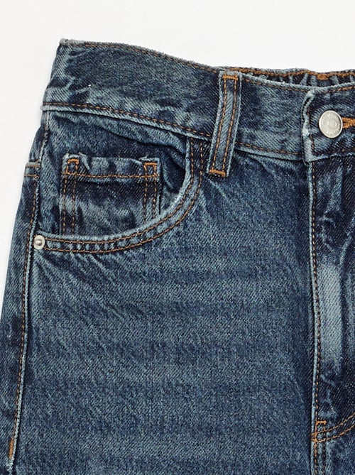 Pantalon en jean large - Kiabi