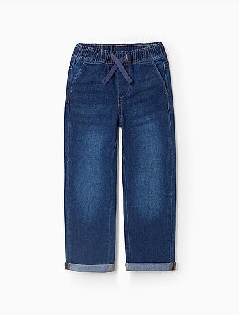 Pantalon en jean slim avec cordon de serrage