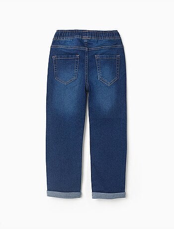 Pantalon en jean slim avec cordon de serrage
