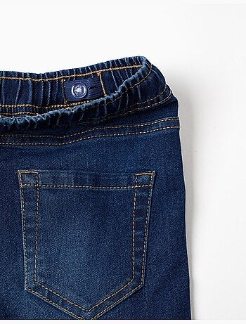 Pantalon en jean slim avec cordon de serrage