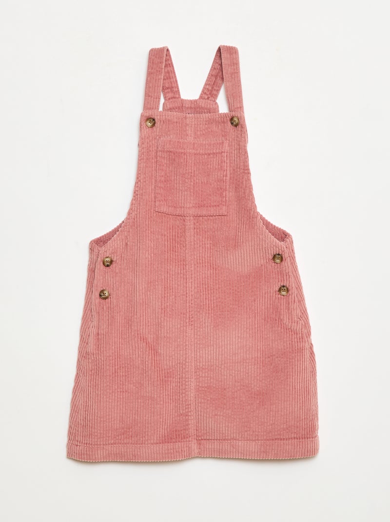 Pantalon en jean wide leg cropped Rose - Kiabi