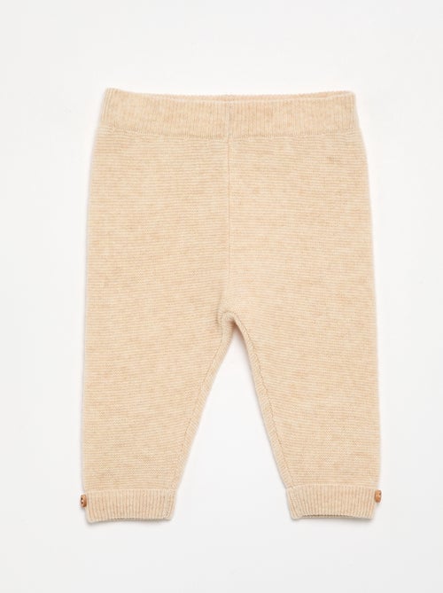 Pantalon en laine et cachemire - premium - Kiabi