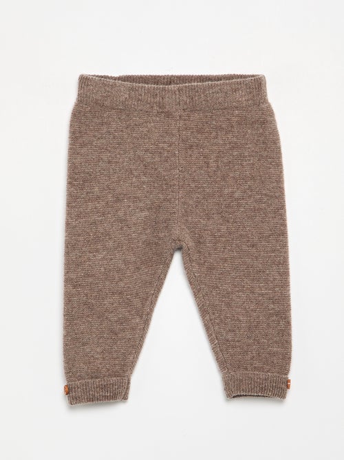 Pantalon en laine et cachemire - premium - Kiabi