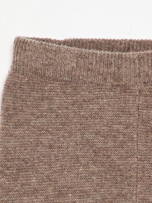 Pantalon en laine et cachemire - premium - Kiabi
