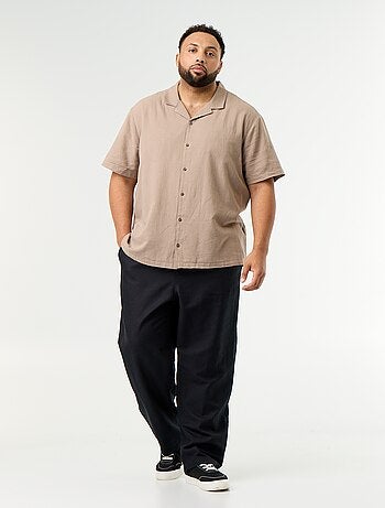 Pantalon en lin mélangé