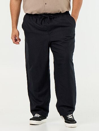 Pantalon en lin mélangé